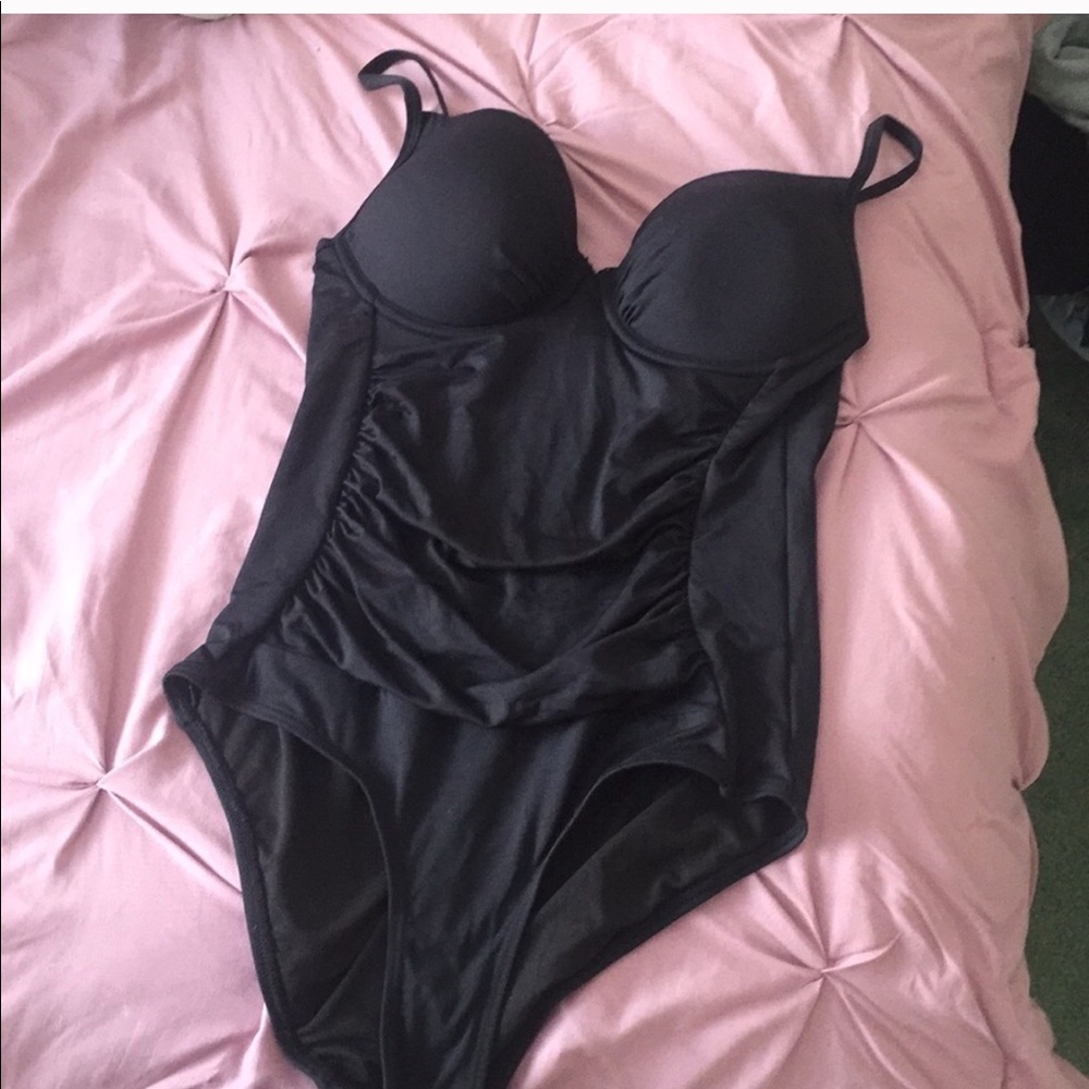 Black swimsuit